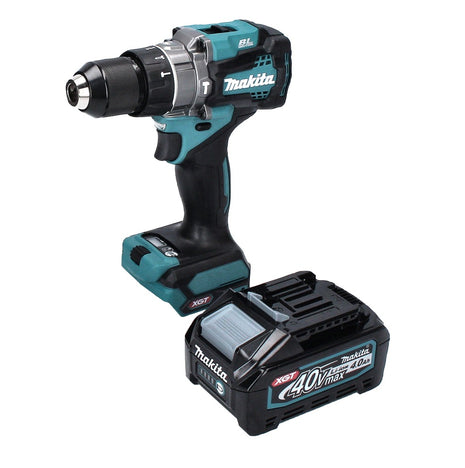 Taladro percutor inalámbrico Makita HP 001 GM1 40 V máx. 140 Nm XGT sin escobillas + 1x batería 4,0 Ah - sin cargador