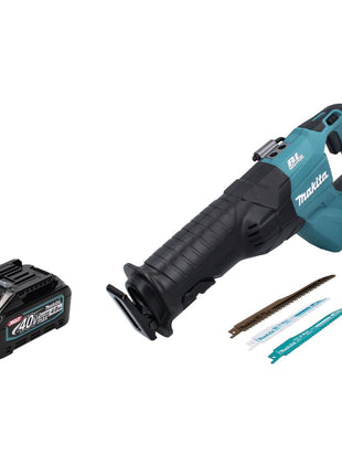 Sierra alternativa a batería Makita JR 001 GM1 40 V máx. Sierra de sable sin escobillas XGT + 1x batería 4,0 Ah - sin cargador, sin estuche