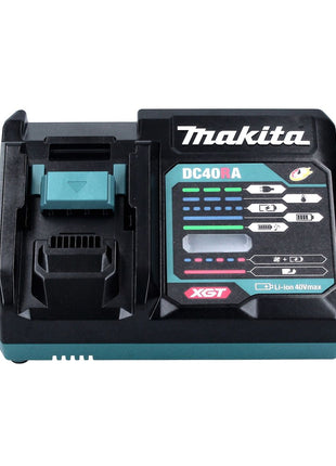 Sierra alternativa a batería Makita JR 001 GM2 40 V máx. Sierra de sable sin escobillas XGT + 2 baterías 4,0 Ah + cargador - sin estuche