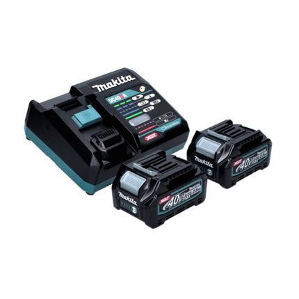 Makita HP 001 GD201 Akku Schlagbohrschrauber 40 V max. 140 Nm XGT Brushless + 2x Akku 2,5 Ah + Ladegerät + Makpac