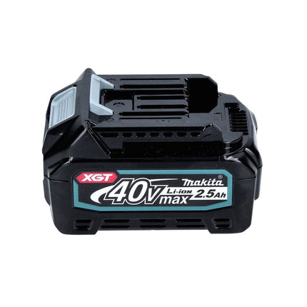 Sierra de sable sin cable Makita JR 001 GD101 Sierra de sable sin escobillas de 40 V máx. XGT + 1x batería 2,5 Ah + maletín - sin cargador