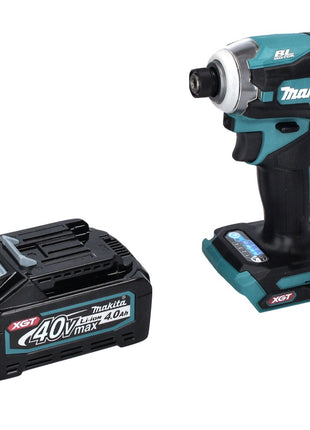 Makita TD 001 GM1 Akku Schlagschrauber 40 V 220 Nm 1/4" XGT Brushless + 1x Akku 4,0 Ah - ohne Ladegerät