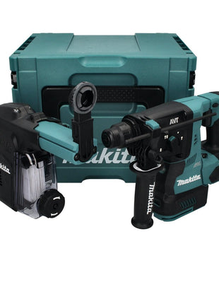 Makita HR 003 G01 Akku Kombihammer 40 V max. 2,8 J SDS plus Brushless + Staubabsaugung DX12 + Makpac - ohne Akku, ohne Ladegerät