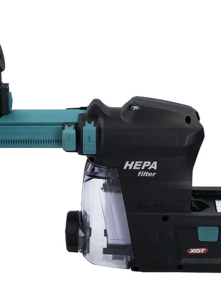 Makita HR 003 GM101 Akku Kombihammer 40 V max. 2,8 J SDS plus Brushless + 1x Akku 4,0 Ah + Ladegerät + Staubabsaugung DX12 + Makpac