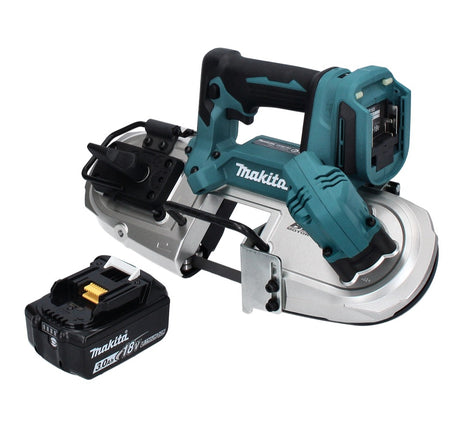 Makita DPB 183 F1 Akku Bandsäge 18 V 66 mm Brushless + 1x Akku 3,0 Ah - ohne Ladegerät