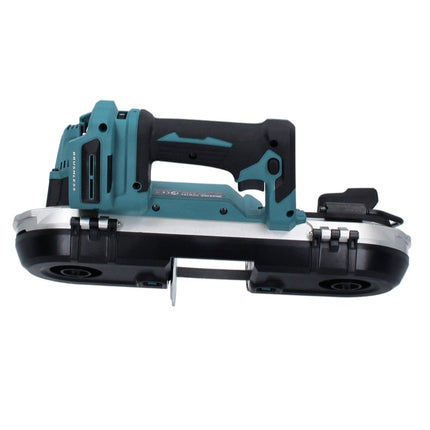 Makita DPB 183 RM1 Akku Bandsäge 18 V 66 mm Brushless + 1x Akku 4,0 Ah + Ladegerät