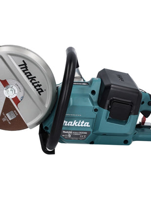 Makita DCE 090 T2X1 Akku Trennschleifer 36 V ( 2x 18 V ) 230 mm Brushless + 2x Akku 5,0 Ah - ohne Ladegerät