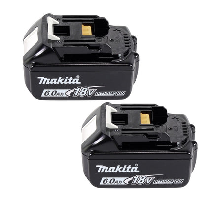 Makita DCE 090 G2X1 Akku Trennschleifer 36 V ( 2x 18 V ) 230 mm Brushless + 2x Akku 6,0 Ah - ohne Ladegerät