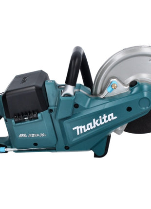 Makita DCE 090 G2X1 Akku Trennschleifer 36 V ( 2x 18 V ) 230 mm Brushless + 2x Akku 6,0 Ah - ohne Ladegerät