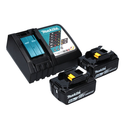 Makita DCE 090 RG2X1 Akku Trennschleifer 36 V ( 2x 18 V ) 230 mm Brushless + 2x Akku 6,0 Ah + Ladegerät