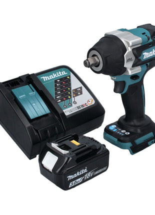 Makita DTW 700 RF1 Atornillador de impacto inalámbrico 18 V 700 Nm 1/2" XPT Brushless + 1x batería 3,0 Ah + cargador