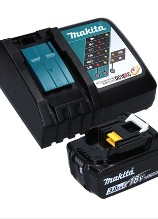 Makita DTW 700 RF1 Atornillador de impacto inalámbrico 18 V 700 Nm 1/2" XPT Brushless + 1x batería 3,0 Ah + cargador