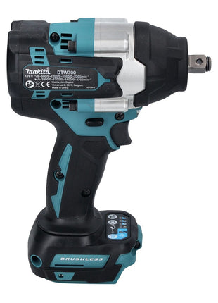 Makita DTW 700 M1 Llave de impacto a batería 18 V 700 Nm 1/2" XPT Brushless + 1x batería 4,0 Ah - sin cargador