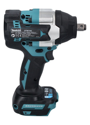 Makita DTW 700 G1 clé à chocs sans fil 18 V 700 Nm 1/2" XPT Brushless + 1x batterie 6,0 Ah - sans chargeur