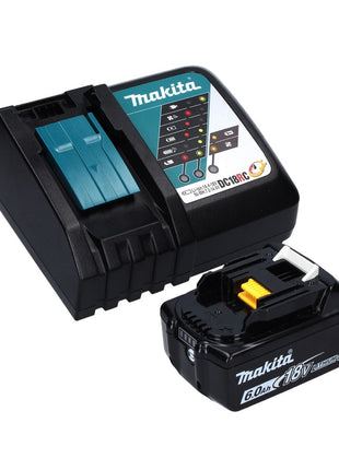 Makita DTW 700 RG1 Atornillador de impacto inalámbrico 18 V 700 Nm 1/2" XPT Brushless + 1x batería 6,0 Ah + cargador