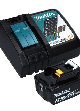 Makita DTW 700 RF1J clé à chocs sans fil 18 V 700 Nm 1/2" XPT Brushless + 1x batterie 3,0 Ah + chargeur + Makpac