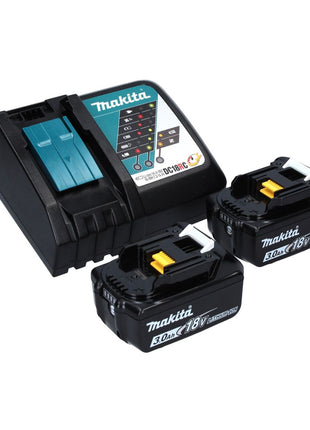 Makita DTW 700 RFJ Atornillador de impacto inalámbrico 18 V 700 Nm 1/2" XPT Brushless + 2x batería 3.0 Ah + cargador + Makpac