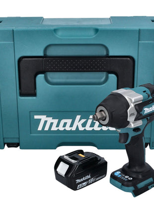 Makita DTW 700 M1J Akku Schlagschrauber 18 V 700 Nm 1/2" XPT Brushless + 1x Akku 4,0 Ah + Makpac - ohne Ladegerät