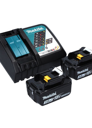 Makita DTW 701 RFJ Atornillador de impacto inalámbrico 18 V 700 Nm 1/2" XPT Brushless + 2x batería 3.0 Ah + cargador + Makpac