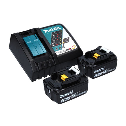 Avvitatore a impulsi a batteria Makita DTW 701 RFJ 18 V 700 Nm 1/2" XPT Brushless + 2x batteria ricaricabile 3,0 Ah + caricabatterie + Makpac