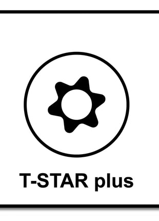 Vis de terrasse SPAX aluminium 5,0 x 51 mm 500 pièces Acier inoxydable A2 (5x 0557000500513) filetage de fixation culasse Torx T-STAR Plus Foret T25