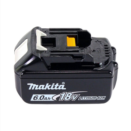 Levigatrice eccentrica a batteria Makita DPO 600 G1 18 V 150 mm XPT Brushless + 1x batteria 6,0 Ah - senza caricabatteria