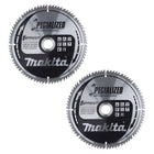 Makita CMSXF26080G SPECIALIZED EFFICUT Lame de scie - 260 x 30 x 1,65 mm - 80 dents, pour bois - 2 pcs. (2x B-67290)