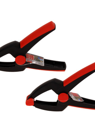 Bessey Clippix Federzwingen Set XC5 50 / 50 mm + XC7 75 / 70 mm