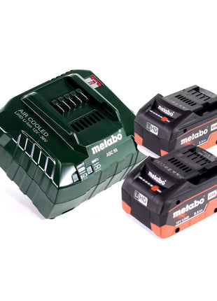 Metabo BH 18 LTX BL 16 Akku Bohrhammer 18 V 1.3 J SDS-plus Brushless + 2x Akku 5,5 Ah + Ladegerät + MetaBOX