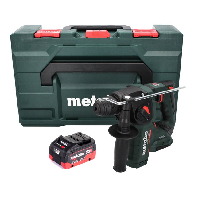 Metabo BH 18 LTX BL 16 cordless hammer drill 18 V 1.3 J SDS-plus Brushless + 1x battery 8,0 Ah + MetaBOX - without charger