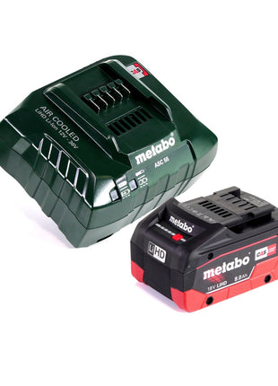 Metabo BH 18 LTX BL 16 Akku Bohrhammer 18 V 1.3 J SDS-plus Brushless + 1x Akku 8,0 Ah + Ladegerät + MetaBOX