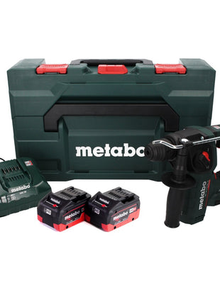 Marteau perforateur à batterie Metabo BH 18 LTX BL 16 18 V 1,3 J SDS-plus brushless + 2x batterie 8,0 Ah + chargeur + MetaBOX