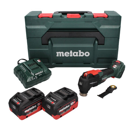 Metabo MT 18 LTX BL QSL Akku Multitool 18 V Brushless Starlock Plus + 2x Akku 5,5 Ah + Ladegerät+ metaBOX - Toolbrothers