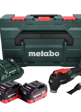 Metabo MT 18 LTX BL QSL Akku Multitool 18 V Brushless Starlock Plus + 2x Akku 8,0 Ah + Ladegerät + metaBOX - Toolbrothers