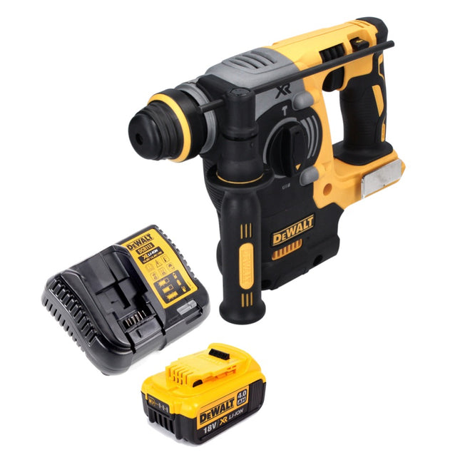 Akumulatorowy młot udarowo-obrotowy DeWalt DCH 273 M1 18 V 2,1 J SDS Plus Brushless + 1x akumulator 4,0 Ah + ładowarka