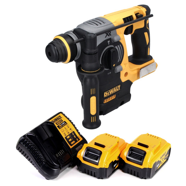 DeWalt DCH 273 P2 cordless combi hammer 18 V 2.1 J SDS Plus Brushless + 2x rechargeable battery 5.0 Ah + charger