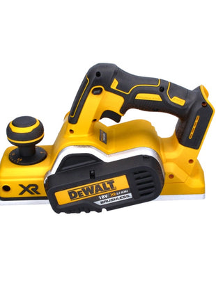 Raboteuse à batterie DeWalt DCP 580 L1 18 V 82 mm sans balais + sac à poussière DWV 9390 + 1x batterie 3,0 Ah + chargeur