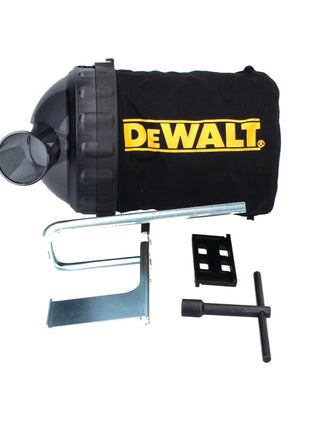 Cepilladora a batería DeWalt DCP 580 M1 18 V 82 mm sin escobillas + bolsa para el polvo DWV 9390 + 1x batería 4,0 Ah + cargador