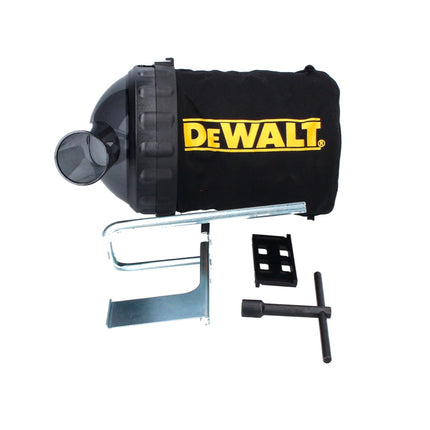 Cepilladora a batería DeWalt DCP 580 N 18 V 82 mm sin escobillas + bolsa para el polvo DWV 9390 + 1x batería 5,0 Ah - sin cargador