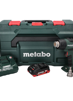 Metabo HG 18 LTX 500 Akku Heißluftgebläse 18 V 300 - 500 °C + 1x Akku 4,0 Ah + Ladegerät + MetaBox - Toolbrothers