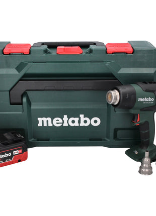 Metabo HG 18 LTX 500 Akku Heißluftgebläse 18 V 300 - 500 °C + 1x Akku 5,5 Ah + MetaBox - ohne Ladegerät - Toolbrothers