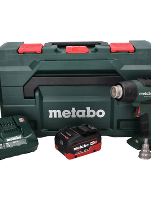 Metabo HG 18 LTX 500 Akku Heißluftgebläse 18 V 300 - 500 °C + 1x Akku 5,5 Ah + Ladegerät + MetaBox - Toolbrothers