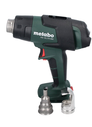 Metabo HG 18 LTX 500 Akku Heißluftgebläse 18 V 300 - 500 °C + 2x Akku 8,0 Ah + Ladegerät + MetaBox - Toolbrothers