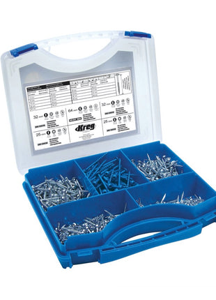 KREG Jig K5MS-EUR-SYS Master System Set juego completo de carpintero + plantilla de perforación K5 + base + pinzas de sujeción + juego de tornillos de 675 piezas + systainer