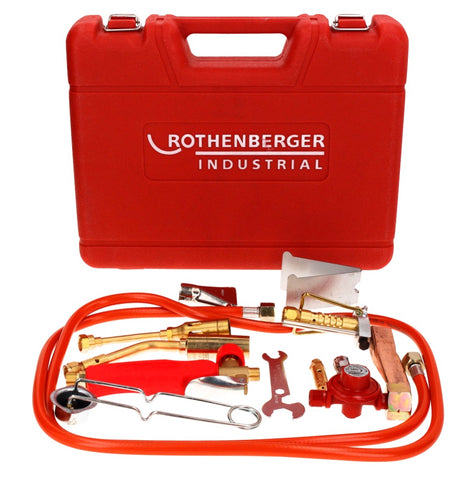 Rothenberger Industrial 2000 °C kit de soudage turbo (30900) appareil à souder + accessoires + étui