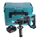 Makita DHR 202 T1J Akku Kombihammer 18 V 2,0 J SDS Plus + 1x Akku 5,0 Ah + Makpac - ohne Ladegerät