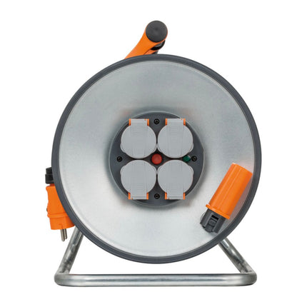 Brennenstuhl professionalLINE SteelCore Avvolgicavo 33 m ( 9191330200 ) - IP 44, H07BQ-F 3G1,5