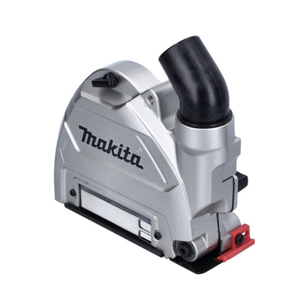 Amoladora angular a batería Makita GA 005 GD101 40 V máx. 125 mm sin escobillas XGT + 1x batería 2,5 Ah + cargador + campana de aspiración + Makpac