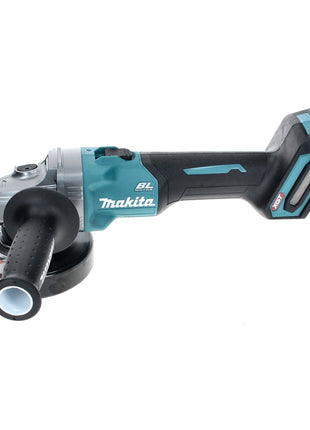 Amoladora angular a batería Makita GA 008 GZ01 40 V máx. 125 mm sin escobillas XGT + campana de aspiración + Makpac - sin batería, sin cargador