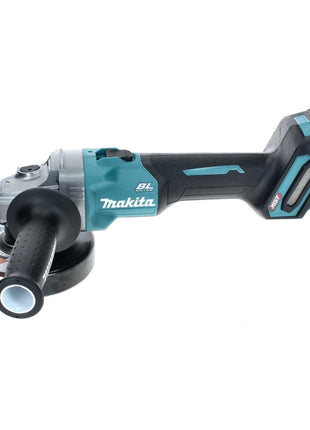 Makita GA 008 GM101 Akku Winkelschleifer 40 V max. 125 mm Brushless  XGT + 1x Akku 4,0 Ah + Ladegerät + Absaughaube + Makpac